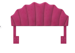 lot 127 image: Elina Upholstered FullQueen Headboard, Pink, by Hillsdale Living Essentials