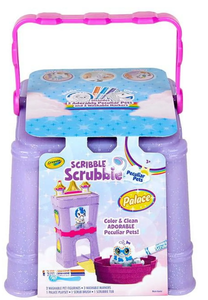 lot 134 image: LOT OF 6 Crayola Scribble Scrubbie Pets Palace Playset, 6 Pieces