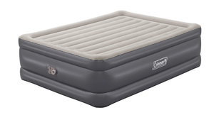 lot 152 image: Coleman Tritech Air Mattress Queen 22 with Built-in AC Pump