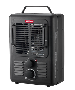 lot 161 image: LOT OF 2 Hyper Tough 1500W Milkhouse Utility Heaters