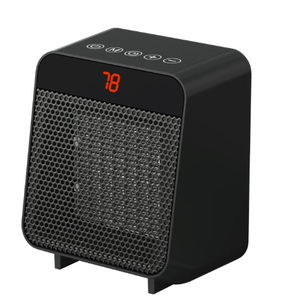 lot 482 image: Soleil Electric Digital Ceramic Heater 1500W Indoor Black