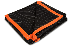 lot 97 image: WEN 272406 72-Inch by 40-Inch Heavy Duty Padded Moving Blankets, Pack of 10