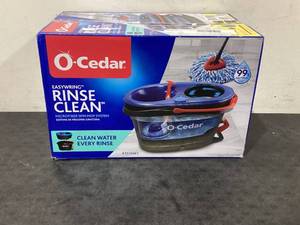 lot 626 image: O-Cedar RinseClean Clean Water Spin Mop and Bucket System  Clean with Clean Water  Removes 99% of Bacteria