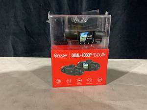 lot 435 image: YADA Dual Roadcam, Front and Rear 1080P, Dash Camera with Smart G-Sensor Recording