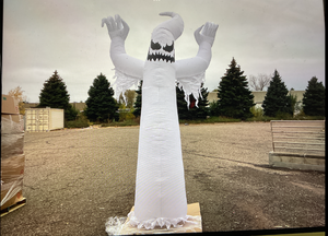 lot 464 image: Joiedomi 12 Feet Halloween Inflatable Scary Spooky Ghost