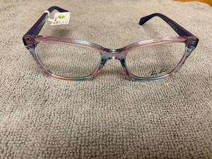lot 53 image: Ray-Ban RY1591 3807 48 - Youth Girls Violet Striped Multicolor