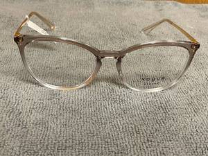lot 59 image: Vogue VO 5276 2736 Womens Cat-Eye Eyeglasses Gradient Brown Crystal 53mm