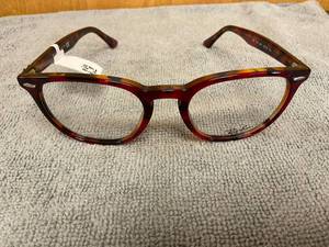 lot 65 image: Ray Ban Eyeglasses Red Brown RB7159 5911 52-20 145