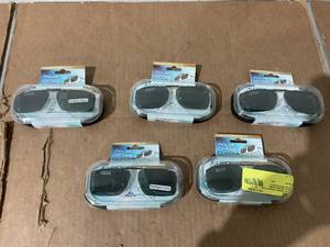 lot 321 image: LOT OF 5 Polar Optical Optics Unisex ClipOns Sunglasses