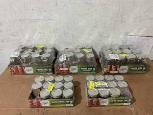 lot 352 image: LOT OF 5 Ball Mason Jars