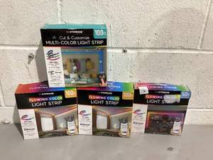lot 524 image: LOT OF Miscellaneous LED Light Strips
