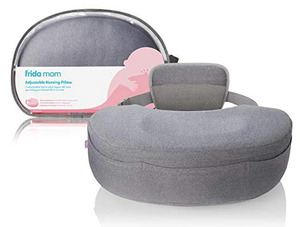 lot 123 image: Frida Mom Adjustable Nursing Pillow - Customizable Breastfeeding Pillow for Mom  Baby Comfort with Back Support