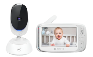 lot 174 image: Motorola VM75 Video Baby Monitor w 5 Color Screen & Camera  Two-Way Talk, Lullabies, Remote Zoom