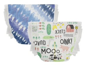 lot 197 image: The Honest Company, Clean Conscious Disposable Baby Diapers, Size 3, 96 Count