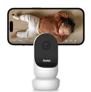 lot 273 image: Owlet Cam 2 Smart Baby Monitor - HD Video Cam, Encrypted WiFi, Temp, Nightvision, 2-Way Talk