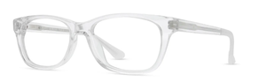 lot 323 image: Jonas Paul Eyewear Kids Rectangular Eyeglasses, MilesMaddie, Clear, 48-15-130