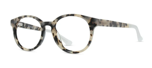 lot 327 image: Jonas Paul Eyewear Kids Round Eyeglasses, PaulPaige, Cream Tortoise, 46-16-130