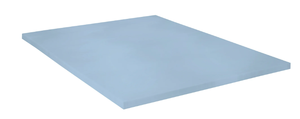 lot 633 image: Twin Size Mainstays 2 Memory Foam Mattress Topper