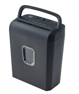 lot 658 image: PenGear 6-Sheet Micro-cut PaperCredit Card Shredder with 3.4 Gallon Bin, Black,Home and Office use