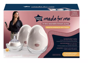 lot 201 image: Tommee Tippee Made for Me Double Electric Wearable Breast Pump