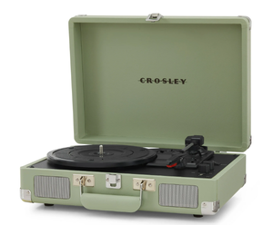 lot 434 image: Crosley Cruiser Premier Vinyl Record Player with Speakers and Wireless Bluetooth - Mint  Audio Turntables