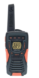lot 546 image: Cobra 37-Mile Walkie Talkie, IP67 Waterproof Floating Two-Way Radio Single Unit, 22 Channels