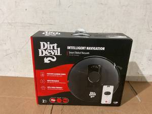 lot 80 image: Dirt Devil Smart Robot Vacuum with Real-Time Mapping Intelligent Navigation, Wi-Fi Enabled