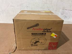 lot 83 image: AudioPipe TXX-BDC4-12 12 Inch 2,200 Watt Dual Car Speaker Subwoofer, Black