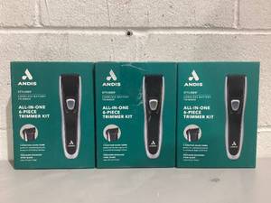 lot 556 image: LOT OF 3 Andis Styliner Trimmers