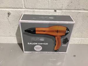 lot 570 image: Conair 1875-Watt Hair Dryer in Orange