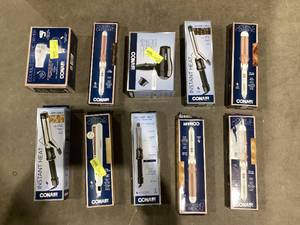 lot 667 image: LOT OF 10 Conair Womens Hair Styling Products