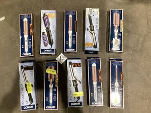 lot 668 image: LOT OF 10 Conair Womens Hair Styling Products