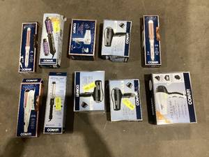 lot 672 image: LOT OF 10 Conair Womens Hair Styling Products