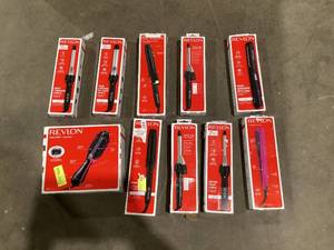 lot 673 image: LOT OF 10 Revlon Womens Hair Styling Products