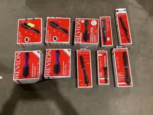 lot 674 image: LOT OF 10 Revlon Womens Hair Styling Products