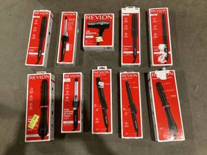 lot 675 image: LOT OF 10 Revlon Womens Hair Styling Products