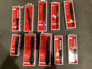 lot 676 image: LOT OF 10 Revlon Womens Hair Styling Products