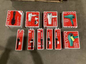 lot 679 image: LOT OF 10 Revlon Womens Hair Styling Products