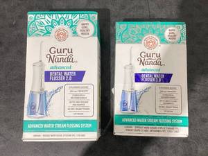 lot 692 image: LOT OF 2 GuruNanda Dental Water Flossers