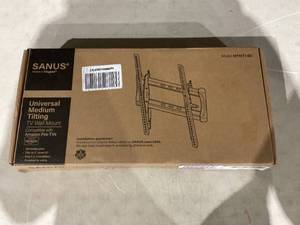 lot 587 image: Made for Amazon Universal Tilting TV Wall Mount for 32-55 TVs and Compatible with Amazon Fire TVs