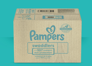 lot 219 image: Pampers Swaddlers Baby Diapers Size 6, 108 Count