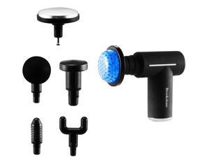 lot 688 image: Brookstone Cordless Hot and Cold Percussion Deep Tissue Massager Gun
