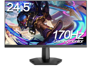 lot 580 image: KOORUI 25E3A 24-inch Gaming Monitor, 170hz FHD Computer Monitor, 1ms GTG, 1080p,Adaptive G-Sync, FreeSync Premium, 3 Sides Frameless, HDMI x 2
