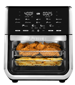 lot 720 image: Gourmia All-in-One 14-Quart Air Fryer, Oven, Rotisserie, Dehydrator with Temperature Probe, New