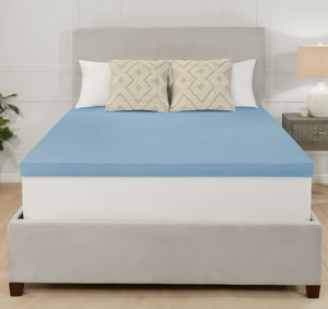 lot 735 image: Mainstays 3 Memory Foam Mattress Topper, Twin