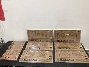 lot 716 image: LOT of 7 Jimmys Workshop I Make You Build Toy DIY Craft
