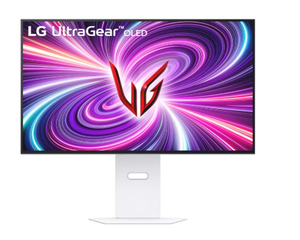 lot 11 image: 32 UltraGear OLED Dual Mode 4K UHD 240Hz or FHD 480Hz 0.03ms G-Sync Compatible Gaming Monitor with Built In Speaker