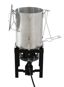 lot 77 image: Expert Grill 30qt Turkey Fryer with Spigot