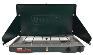 lot 599 image: Coleman Gas Camping Stove  Classic Propane Stove, 2 Burner