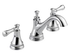 lot 72 image: DELTA Silverton 8 in. Widespread 2-Handle Bathroom Faucet in Chrome